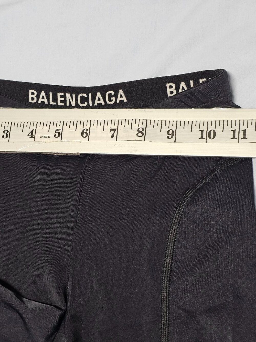 Balenciaga Women’s Black Cycling Athletic Shorts - Picture 6 of 14